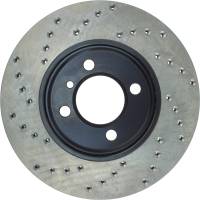 Stoptech - StopTech Sport Cryo Cross Drilled Brake Rotor; Front Left - Image 2