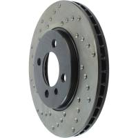 Stoptech - StopTech Sport Cryo Cross Drilled Brake Rotor; Front Right - Image 2