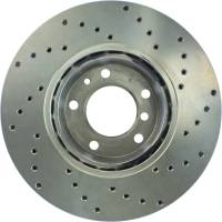 Stoptech - StopTech Sport Cryo Cross Drilled Brake Rotor; Front Right - Image 2