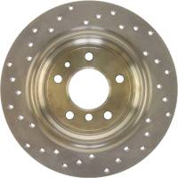 Stoptech - StopTech Sport Cryo Cross Drilled Brake Rotor; Rear Left - Image 2