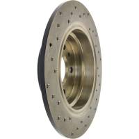 Stoptech - StopTech Sport Cryo Cross Drilled Brake Rotor; Rear Left - Image 3