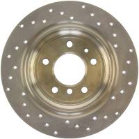 Stoptech - StopTech Sport Cross Drilled Brake Rotor; Rear Right - Image 2