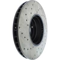 Stoptech - StopTech Sport Cryo Cross Drilled Brake Rotor; Front Left - Image 3