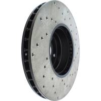 Stoptech - StopTech Sport Cryo Cross Drilled Brake Rotor; Front Right - Image 4