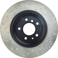Stoptech - StopTech Sport Cryo Cross Drilled Brake Rotor; Rear Left - Image 2