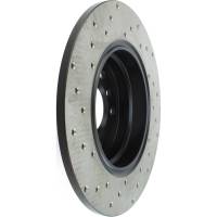 Stoptech - StopTech Sport Cryo Cross Drilled Brake Rotor; Rear Left - Image 4