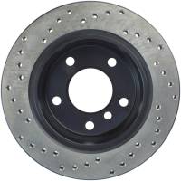 Stoptech - StopTech Sport Cross Drilled Brake Rotor; Rear Left - Image 2