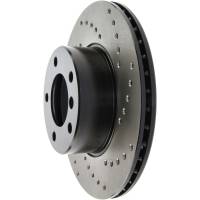 Stoptech - StopTech Sport Cryo Cross Drilled Brake Rotor; Front Left - Image 4
