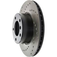 Stoptech - StopTech Sport Cryo Cross Drilled Brake Rotor; Front Right - Image 2