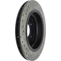 Stoptech - StopTech Sport Cryo Cross Drilled Brake Rotor; Rear Left - Image 3