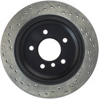 Stoptech - StopTech Sport Cross Drilled Brake Rotor; Rear Left - Image 2