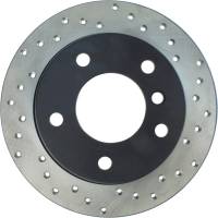 Stoptech - StopTech Sport Cryo Cross Drilled Brake Rotor; Rear Left - Image 2