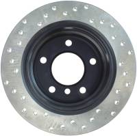 Stoptech - StopTech Sport Cross Drilled Brake Rotor; Rear Left - Image 2