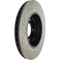Stoptech - StopTech Sport Cryo Cross Drilled Brake Rotor; Front Right - Image 4