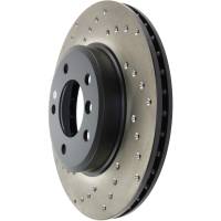 Stoptech - StopTech Sport Cryo Cross Drilled Brake Rotor; Front Right - Image 5