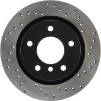 Stoptech - StopTech Sport Cryo Cross Drilled Brake Rotor; Rear Left - Image 3