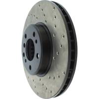 Stoptech - StopTech Sport Cryo Cross Drilled Brake Rotor; Front Left - Image 3