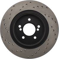 Stoptech - StopTech Sport Cryo Cross Drilled Brake Rotor; Rear Left - Image 2