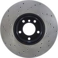 Stoptech - StopTech Sport Cryo Cross Drilled Brake Rotor; Front Left - Image 3