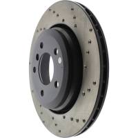 Stoptech - StopTech Sport Cryo Cross Drilled Brake Rotor; Rear Left - Image 4