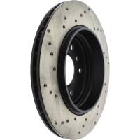 Stoptech - StopTech Sport Cryo Cross Drilled Brake Rotor; Rear Left - Image 5
