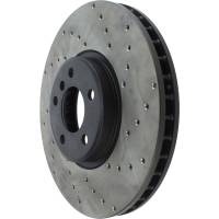 Stoptech - StopTech Sport Cryo Cross Drilled Brake Rotor; Front Left - Image 4