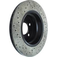 Stoptech - StopTech Sport Cryo Cross Drilled Brake Rotor; Rear Left - Image 3