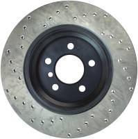 Stoptech - StopTech Sport Cross Drilled Brake Rotor; Rear Left - Image 2