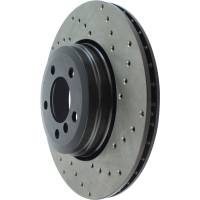 Stoptech - StopTech Sport Cryo Cross Drilled Brake Rotor; Rear Left - Image 2