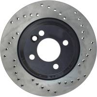 Stoptech - StopTech Sport Cryo Cross Drilled Brake Rotor; Front Left - Image 3