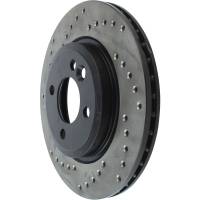 Stoptech - StopTech Sport Cryo Cross Drilled Brake Rotor; Front Right - Image 4