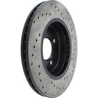 Stoptech - StopTech Sport Cryo Cross Drilled Brake Rotor; Front Right - Image 5