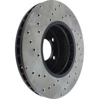 Stoptech - StopTech Sport Cryo Cross Drilled Brake Rotor; Front Left - Image 5