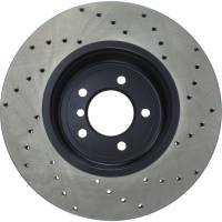 Stoptech - StopTech Sport Cryo Cross Drilled Brake Rotor; Front Right - Image 2