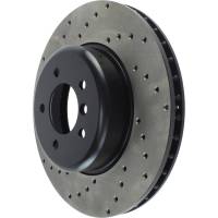 Stoptech - StopTech Sport Cryo Cross Drilled Brake Rotor; Front Right - Image 3