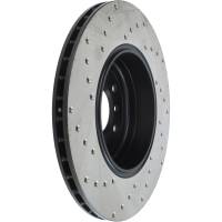 Stoptech - StopTech Sport Cryo Cross Drilled Brake Rotor; Rear Left - Image 4