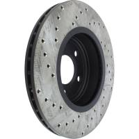 Stoptech - StopTech Sport Cryo Cross Drilled Brake Rotor; Front Left - Image 4