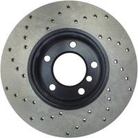 Stoptech - StopTech Sport Cryo Cross Drilled Brake Rotor; Front Left - Image 3