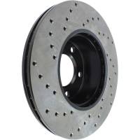 Stoptech - StopTech Sport Cryo Cross Drilled Brake Rotor; Front Left - Image 5