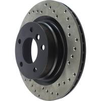 Stoptech - StopTech Sport Cryo Cross Drilled Brake Rotor; Rear Left - Image 2