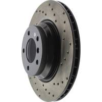 Stoptech - StopTech Sport Cryo Cross Drilled Brake Rotor; Front Left - Image 4
