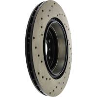 Stoptech - StopTech Sport Cryo Cross Drilled Brake Rotor; Rear Left - Image 4