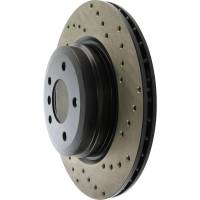 Stoptech - StopTech Sport Cryo Cross Drilled Brake Rotor; Rear Left - Image 5