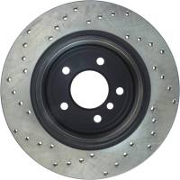 Stoptech - StopTech Sport Cryo Cross Drilled Brake Rotor; Rear Left - Image 2