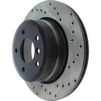 Stoptech - StopTech Sport Cryo Cross Drilled Brake Rotor; Rear Left - Image 4