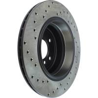 Stoptech - StopTech Sport Cryo Cross Drilled Brake Rotor; Rear Left - Image 5