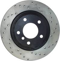 Stoptech - StopTech Sport Cross Drilled Brake Rotor; Rear Left - Image 1