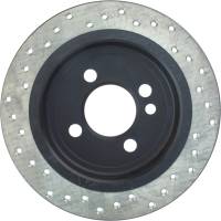 Stoptech - StopTech Sport Cryo Cross Drilled Brake Rotor; Rear Left - Image 2
