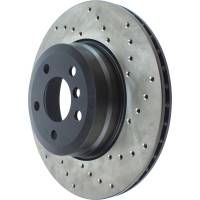Stoptech - StopTech Sport Cryo Cross Drilled Brake Rotor; Rear Left - Image 2