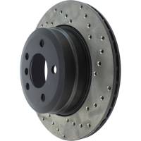 Stoptech - StopTech Sport Cryo Cross Drilled Brake Rotor; Rear Left - Image 3